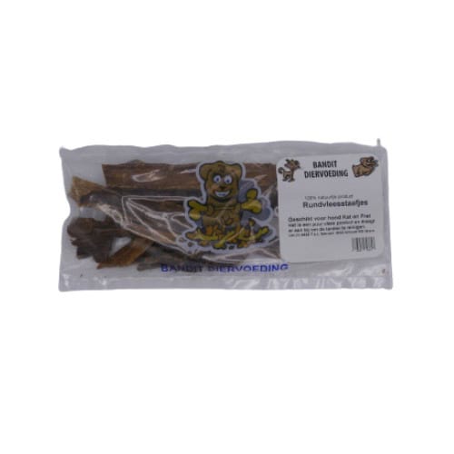 Bandit biologische rundvlees staafjes gedroogd