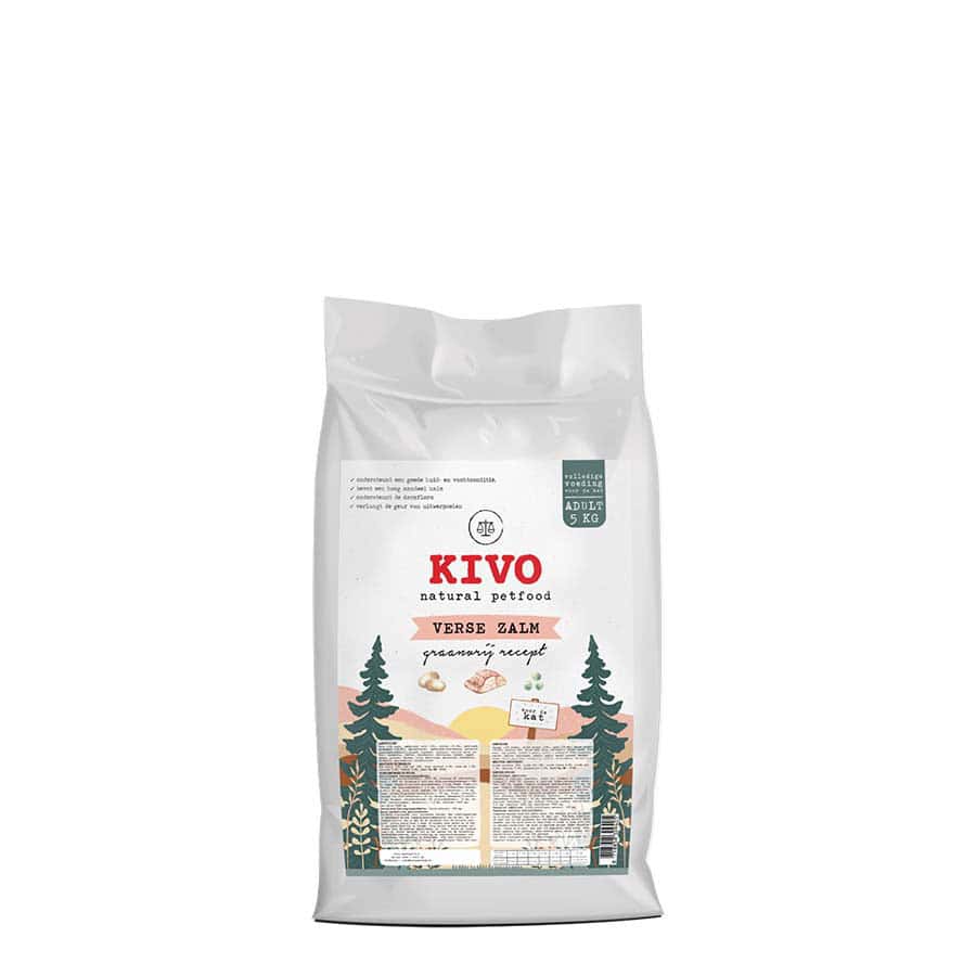 Kivo KAT verse zalm graanvrij 5 kilo - Floris Vlees