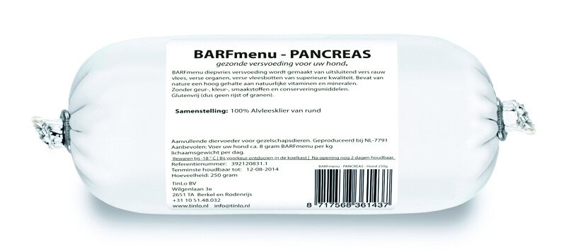 Barfmenu Pancreas KVV - Floris Vlees