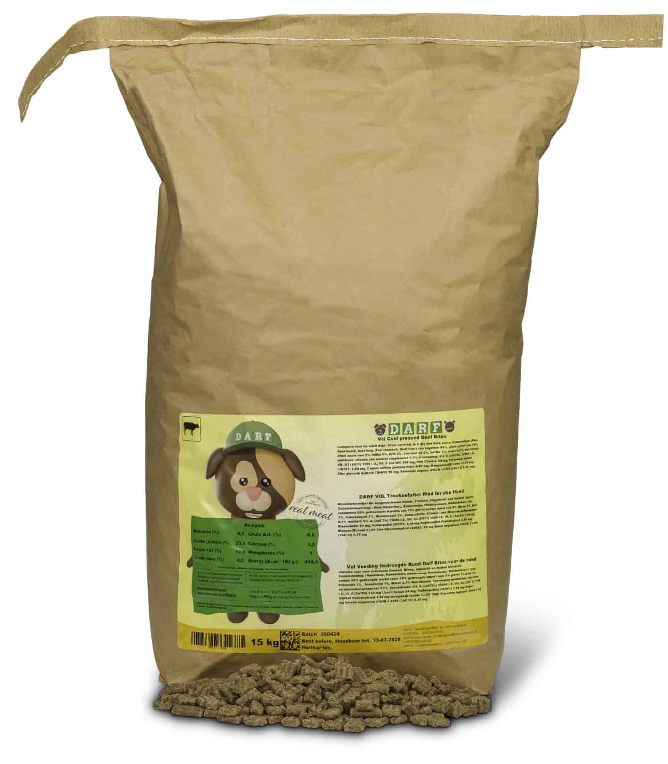 Darf Vol Rund 15 kilo brokken - Floris Vlees